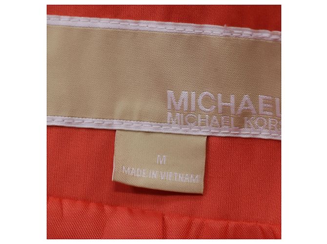 Trench coat de algodón naranja de Michael Kors - vista 5