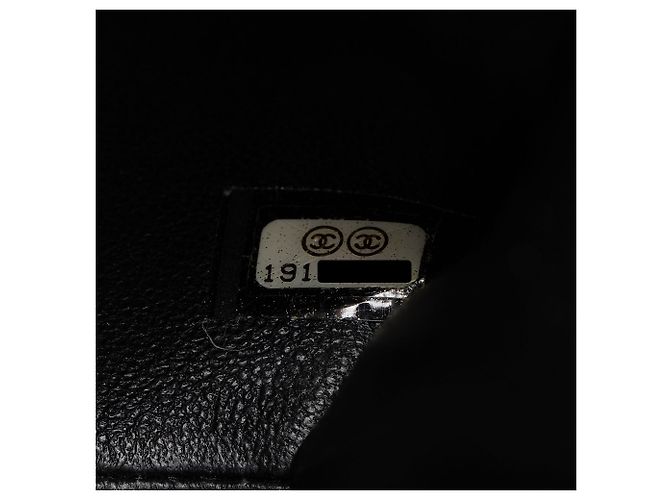 Gabrielle Clutch Clásico de Charol con Cadena de Chanel Negro - vista 6