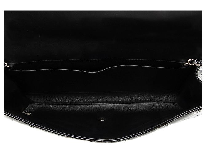 Gabrielle Clutch Clásico de Charol con Cadena de Chanel Negro - vista 7