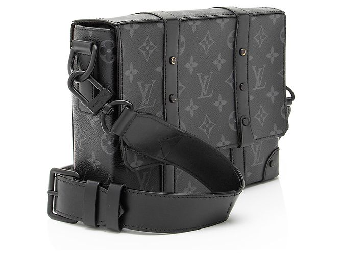 Messenger Trunk Monogram Eclipse Louis Vuitton Nero - vista 2