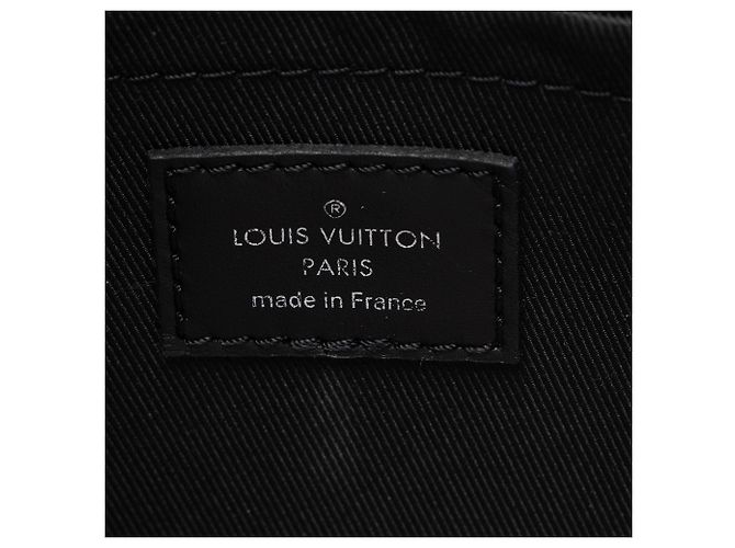 Messenger Trunk Monogram Eclipse Louis Vuitton Nero - vista 7