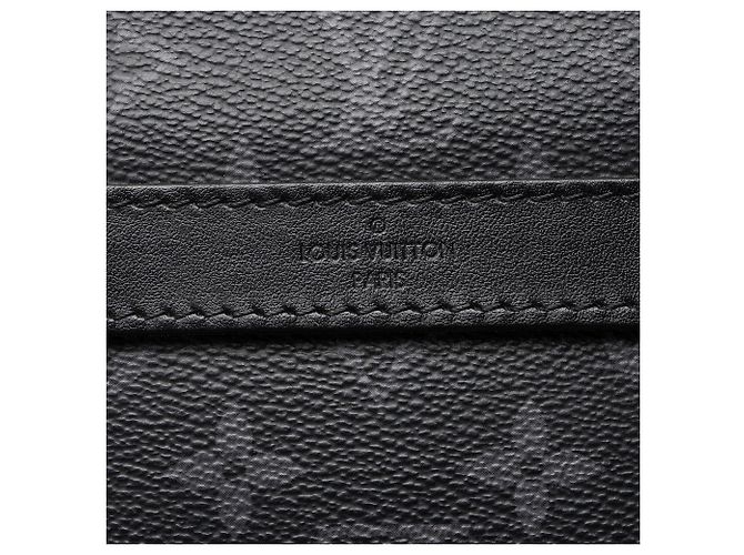 Messenger Trunk Monogram Eclipse Louis Vuitton Nero - vista 8