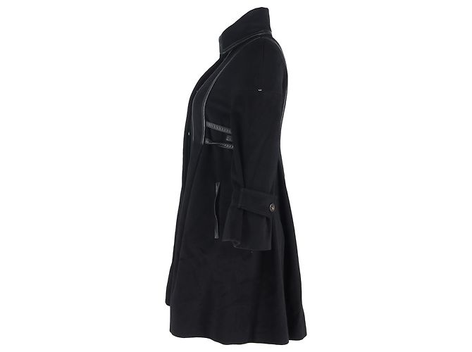 Abrigo Sportmax en Lana Negra Negro - vista 2