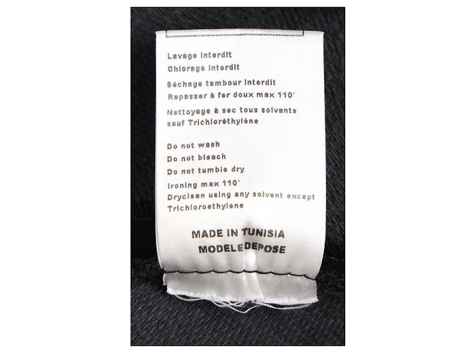 Vestido Mini Sin Mangas Plisado Maje en Poliéster Negro - vista 5