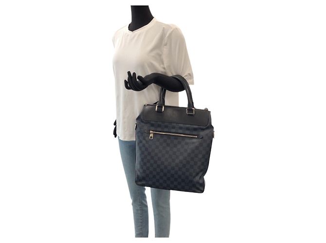 Louis Vuitton Damier Cobalt Greenwich Tote Blue - view 7