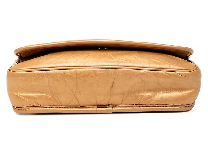 Timeless Borsa a spalla in pelle matelassé Wild Stitch di Chanel D'oro Metallico - vista 3