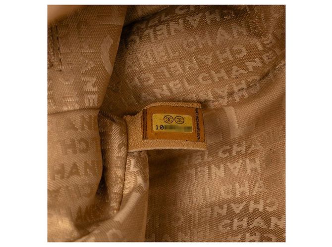 Timeless Borsa a spalla in pelle matelassé Wild Stitch di Chanel D'oro Metallico - vista 6