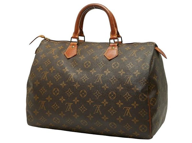 Louis Vuitton Speedy 35 Monogram Handtasche Braun - Ansicht 2