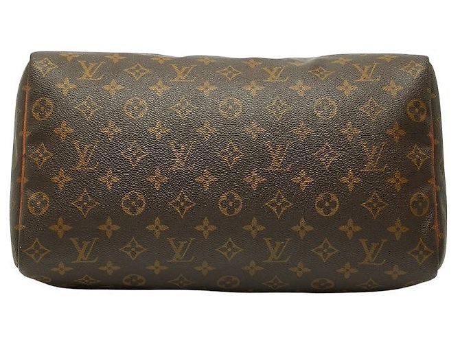 Louis Vuitton Speedy 35 Monogram Handtasche Braun - Ansicht 3
