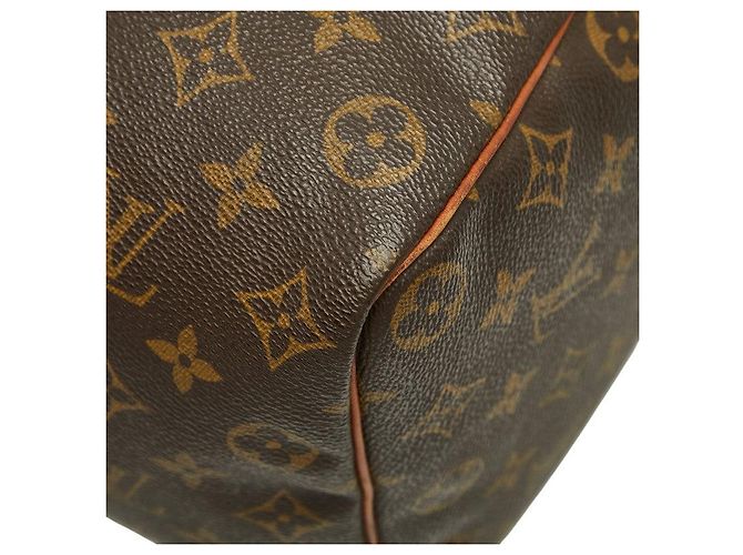 Louis Vuitton Speedy 35 Monogram Handtasche Braun - Ansicht 4