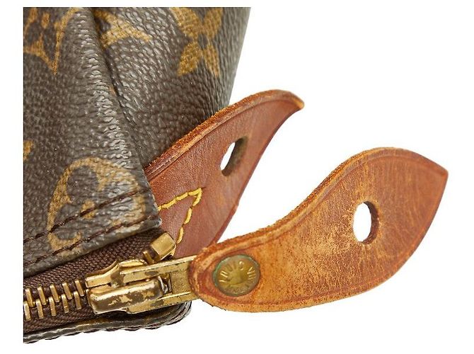 Louis Vuitton Speedy 35 Monogram Handtasche Braun - Ansicht 9