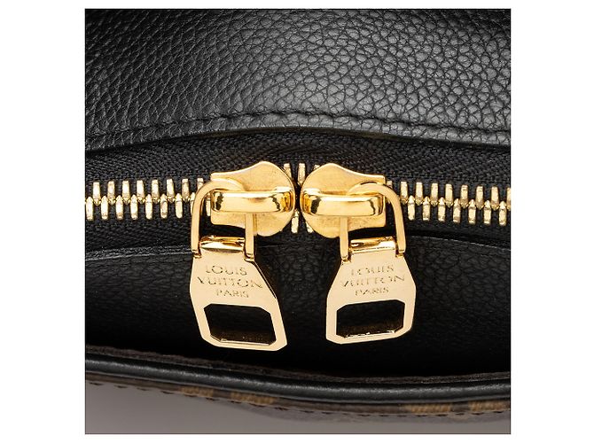Borsa Pallas in tela Monogram Louis Vuitton Nero - vista 10