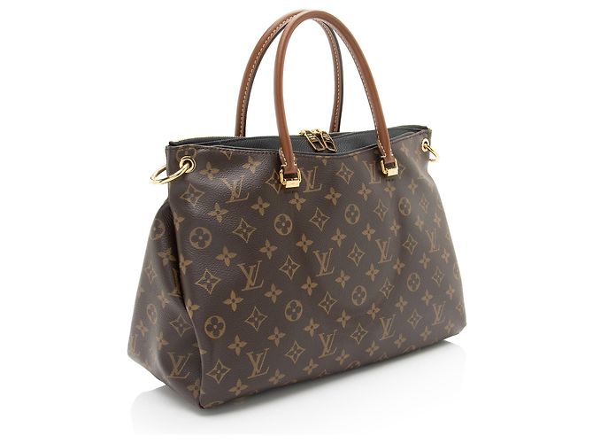 Borsa Pallas in tela Monogram Louis Vuitton Nero - vista 2
