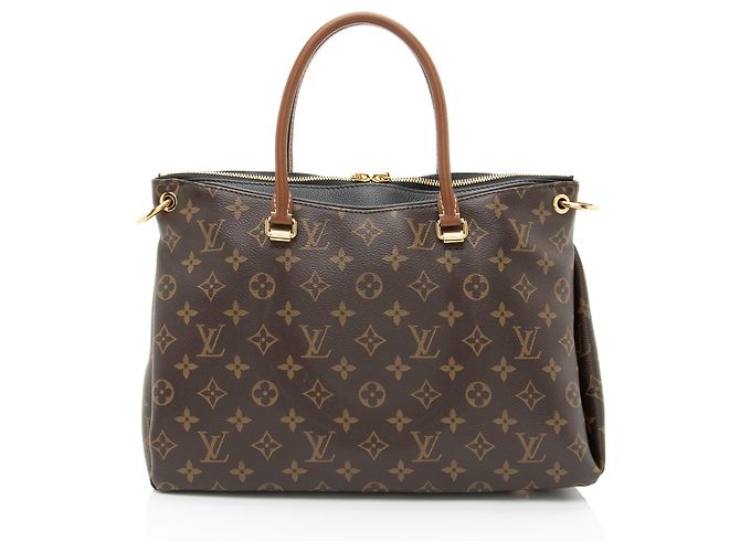 Borsa Pallas in tela Monogram Louis Vuitton Nero - vista 3