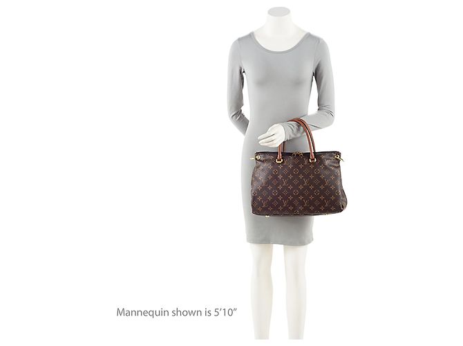 Borsa Pallas in tela Monogram Louis Vuitton Nero - vista 5