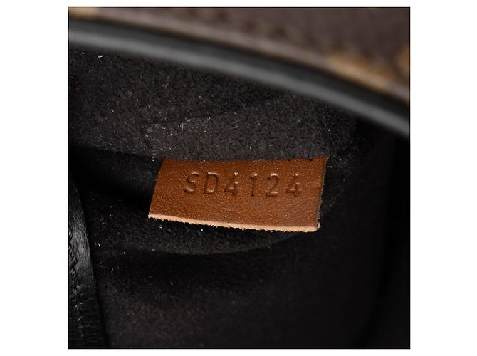 Borsa Pallas in tela Monogram Louis Vuitton Nero - vista 6