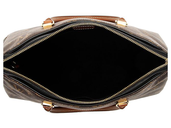 Borsa Pallas in tela Monogram Louis Vuitton Nero - vista 7