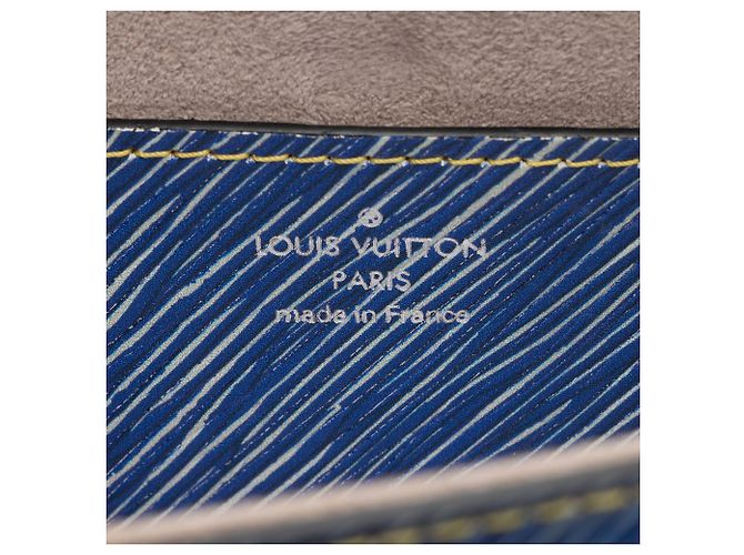 Borsa a Spalla Azteque Twist MM in Pelle Epi Edizione Limitata Louis Vuitton Blu - vista 8