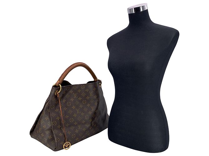 Louis Vuitton Monogram Canvas Artsy GM Schultertasche Braun - Ansicht 2