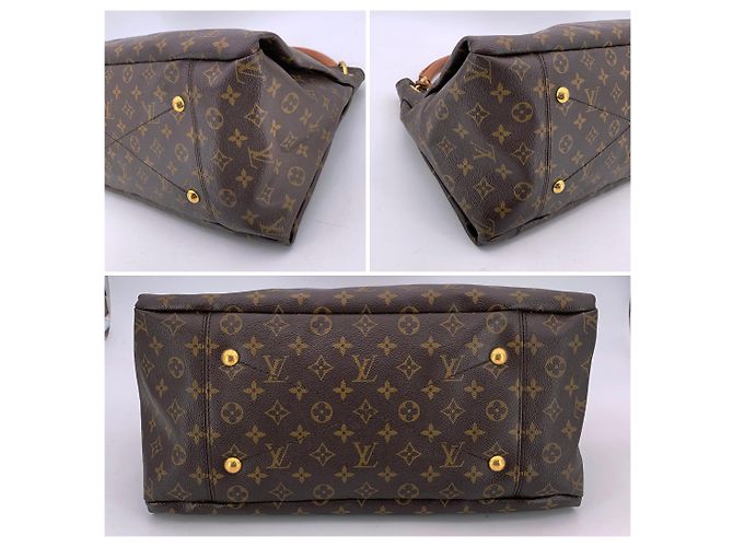 Louis Vuitton Monogram Canvas Artsy GM Schultertasche Braun - vista 5