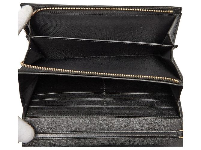 Christian Dior Borsa a mano 2 in 1 in pelle verniciata Dior Nero - vista 8