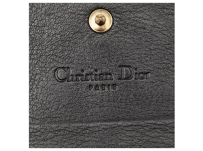 Christian Dior Borsa a mano 2 in 1 in pelle verniciata Dior Nero - vista 9