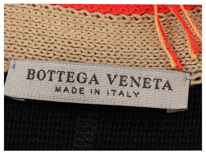 Blazer in cotone multicolore con frange Bottega Veneta - vista 4