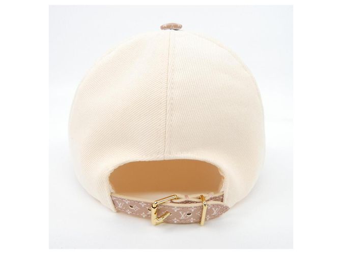 Cappello Louis Vuitton M77808 Marrone Beige - vista 4