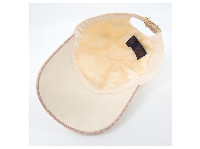 Cappello Louis Vuitton M77808 Marrone Beige - vista 5