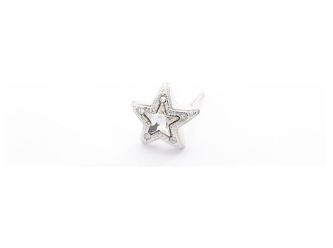 Orecchini Star Stud in acciaio inossidabile Jimmy Choo - vista 4