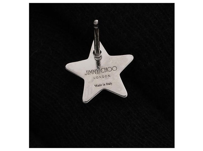 Orecchini Star Stud in acciaio inossidabile Jimmy Choo - vista 5