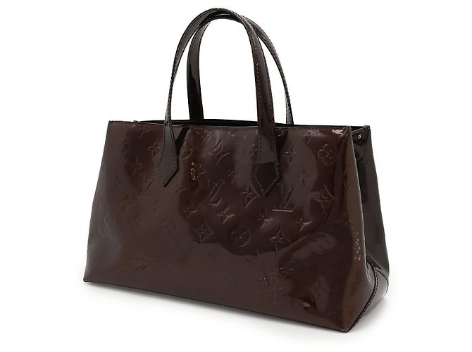 Louis Vuitton Wilshire PM Handtasche aus Monogram Vernis Lila - Ansicht 2
