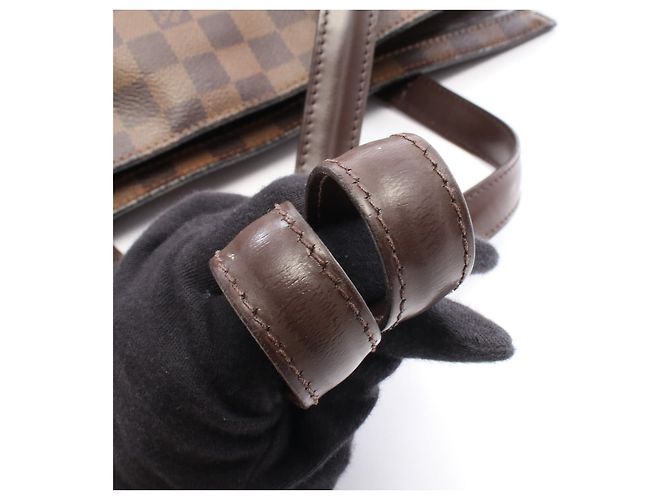 Borsa Tote Chelsea Louis Vuitton Damier Marrone - vista 6