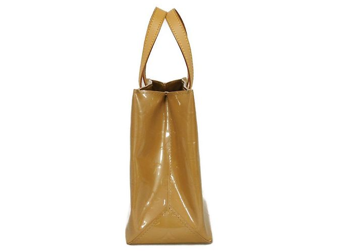 Reade PM Monogram Lackleder Tote Bag von Louis Vuitton Braun Beige - Ansicht 3