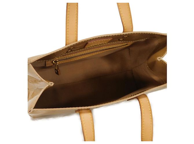 Reade PM Monogram Lackleder Tote Bag von Louis Vuitton Braun Beige - Ansicht 5
