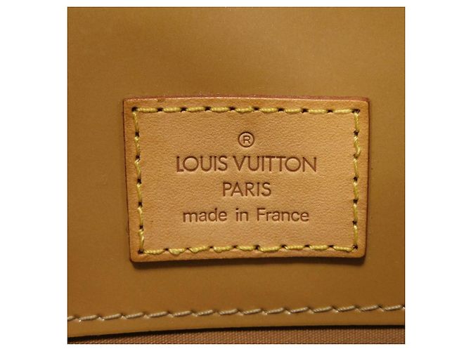 Reade PM Monogram Lackleder Tote Bag von Louis Vuitton Braun Beige - Ansicht 6