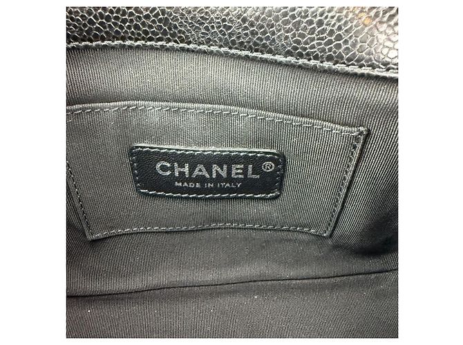 Borsa a tracolla mini quadrata Incognito in caviar trapuntato nero di Chanel - vista 6