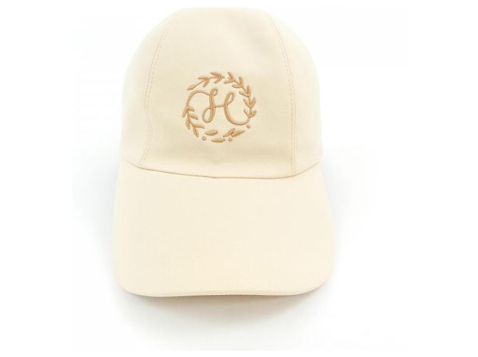 Hermès Cappello Primavera H di Hermes Davis Marrone Beige - vista 2