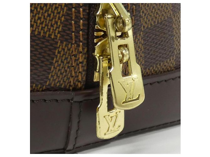 Borsa Alma Damier Louis Vuitton Marrone - vista 3
