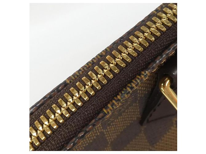 Borsa Alma Damier Louis Vuitton Marrone - vista 4