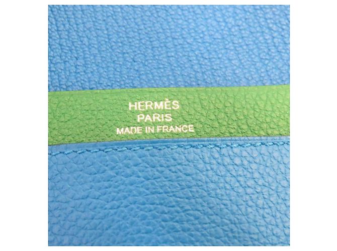 Hermès Hermes RMS Evercolor Card Case Green - view 8