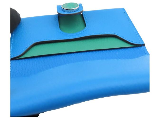 Hermès Hermes RMS Evercolor Card Case Green - view 9