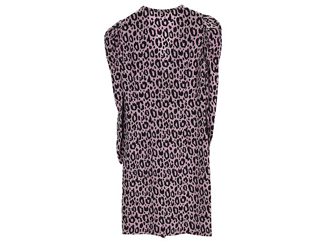 Vestido Mini Estampado Animal Maje em Cupro Multicolorido - vista 2