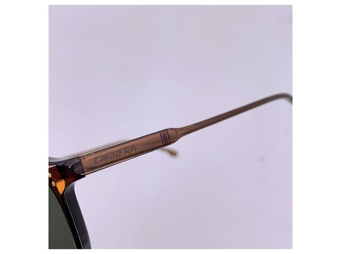 Carrera Occhiali da sole unisex vintage Optyl Mod. 212/S 58/18 145 mm Marrone - vista 3