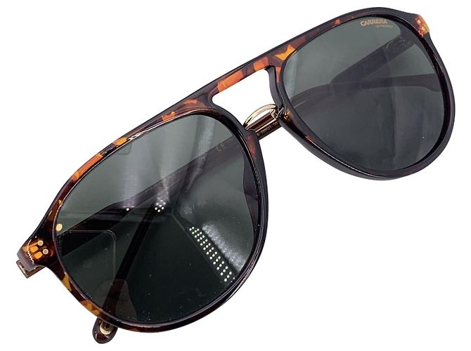 Carrera Occhiali da sole unisex vintage Optyl Mod. 212/S 58/18 145 mm Marrone - vista 7