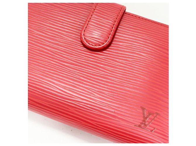 Portafoglio Viennois Epi Louis Vuitton Rosso - vista 6