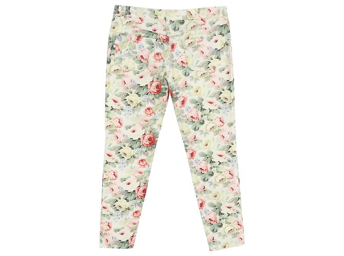Pantalones Miu Miu en algodón con estampado floral - vista 2