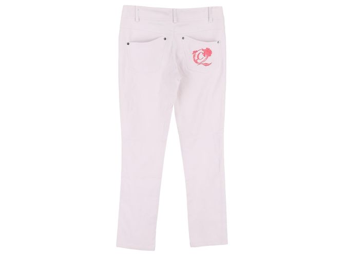 Hose aus hellrosa Baumwolle mit gesticktem Alexander Mcqueen-Logo Pink - Ansicht 2