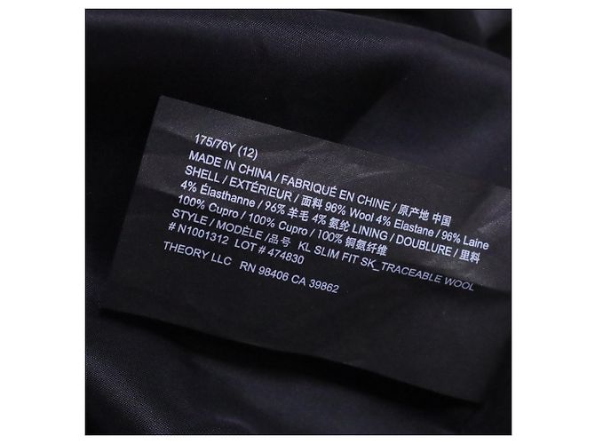Theory Pencil Skirt in Grey Wool - view 5