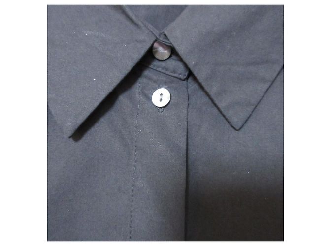 Autre Marque Camisa de algodón bordada Karl Lagerfeld Negro - vista 14